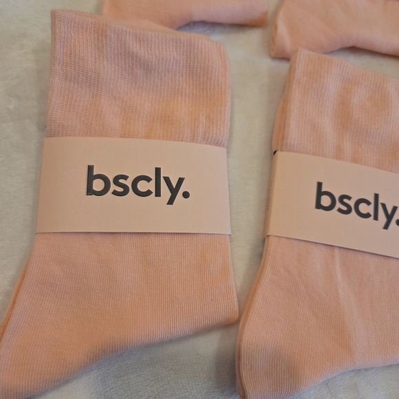 bscly. Women's Organic Cotton Blend Crew Versatile Socks 10 Pair 5.5 - 7 - Picture 2 of 5